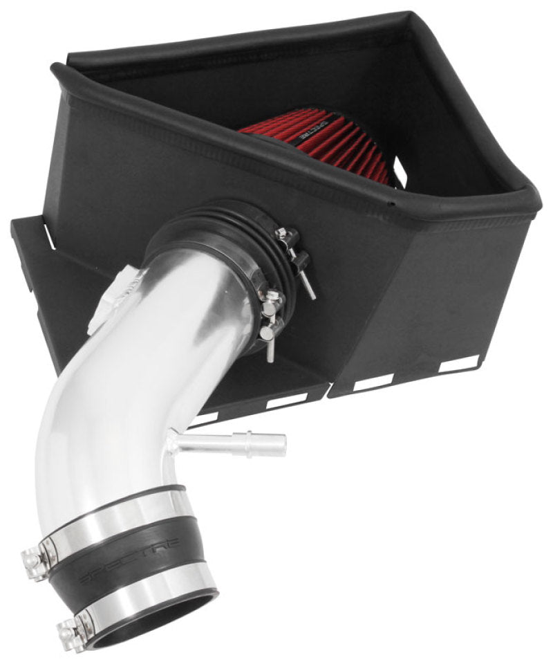 Spectre 14-18 RAM 2500/3500 6.4L Air Intake Kit - Polished w/Red Filter Cold Air Intakes Spectre