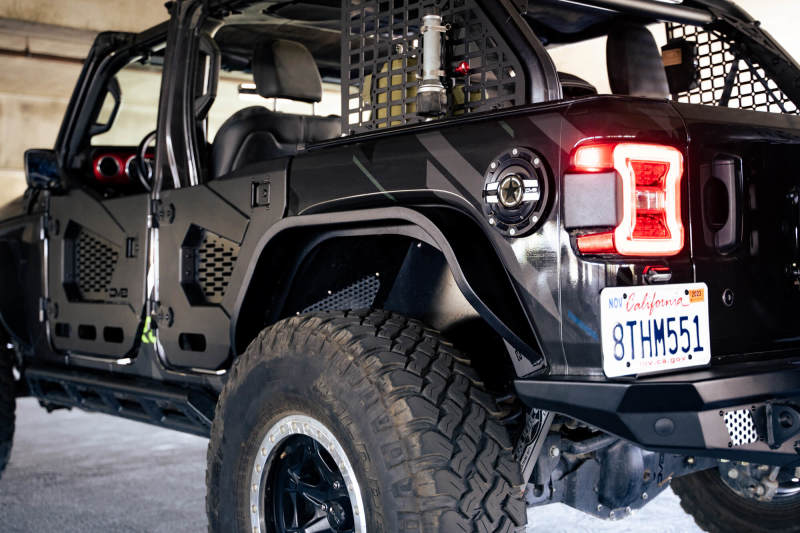 DV8 Offroad 18-23 Jeep Wrangler JL Slim Fender Flares Fenders DV8 Offroad