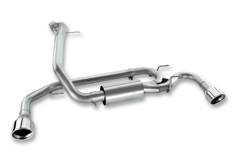 Borla 10-13 Mazda 3/Mazdaspeed 3 2.5L/2.3L Turbo FEW MT Hatchback SS Exhaust (rear section only) Axle Back Borla