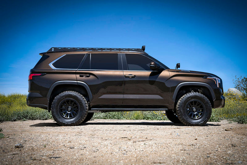 ICON 23-24 Toyota Sequoia 3-4.5in Lift Stage 10 Suspension System Tubular Coilovers ICON