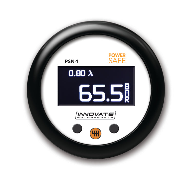 Innovate PSN-1 PowerSafe Nitrous Bottle Pressure / Wideband O2 Gauge Kit Gauges Innovate Motorsports