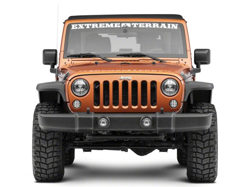 Raxiom 07-18 Jeep Wrangler JK Axial Series LED Front Turn Signals- Clear Lights Corner Raxiom