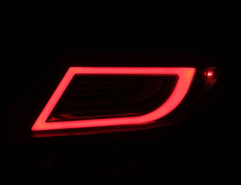 AlphaRex 22-24 Toyota GR86 LUXX LED Taillights Vivid Red Tail Lights AlphaRex