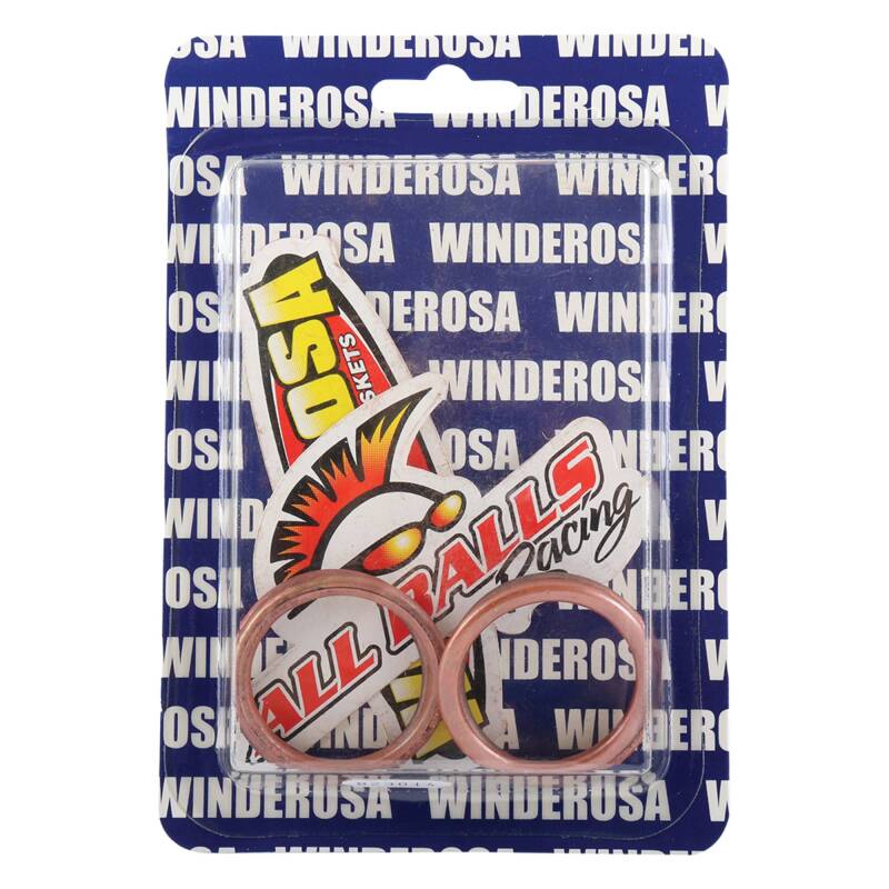 Vertex Gaskets 89-90 Honda CB400F Exhaust Gasket Kit Exhaust Gaskets Vertex Pistons