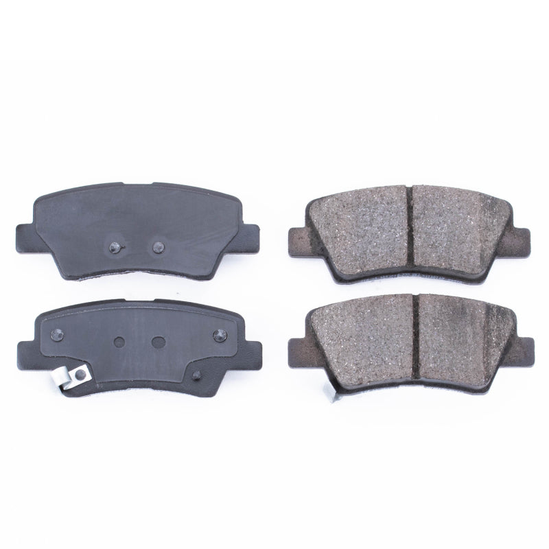 Power Stop 16-19 Hyundai Tucson Rear Z16 Evolution Ceramic Brake Pads Brake Pads - OE PowerStop