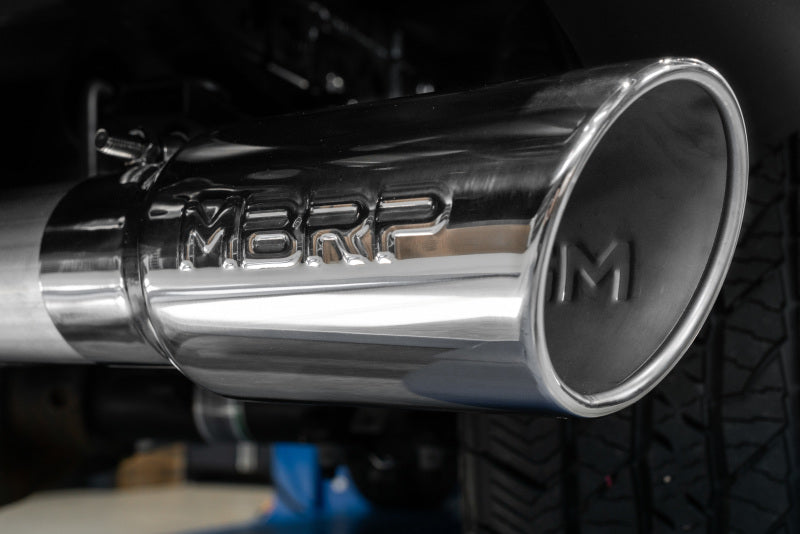 MBRP 2021+ Ford F-150 2.7L/ 3.5L Ecoboost 5.0L Single Side 3in Black Coated Catback Exhaust Catback MBRP