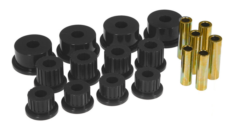 Prothane 94-01 Dodge Ram 2/4wd Rear Spring & Shackle Bushings - Black Bushing Kits Prothane