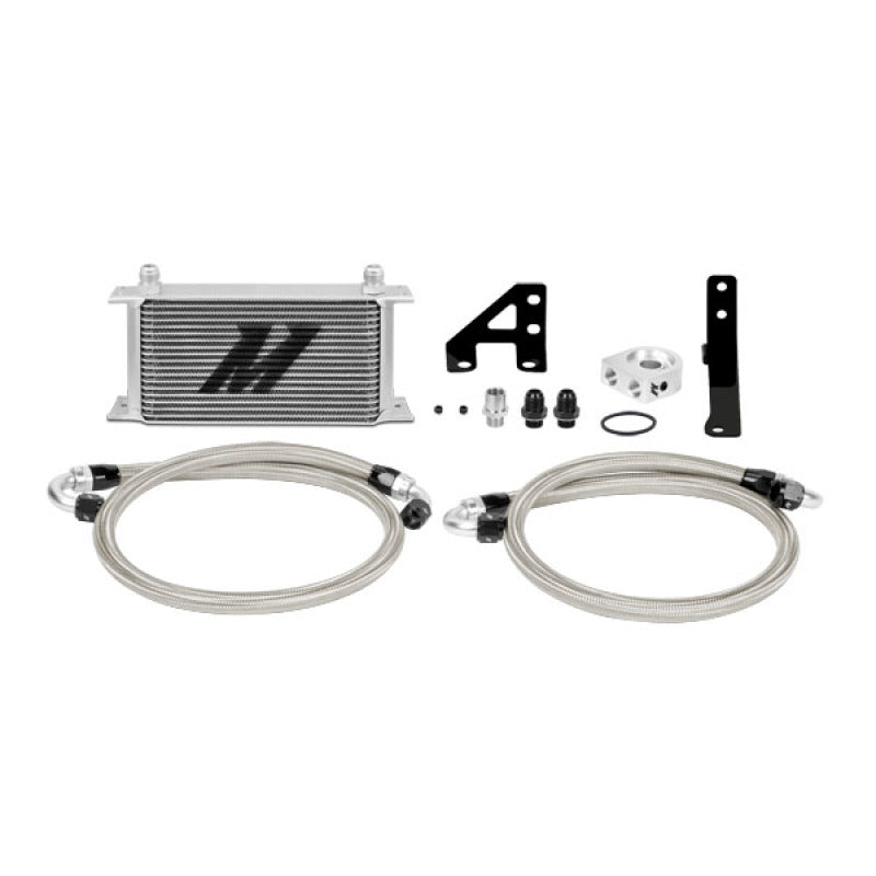 Mishimoto 15 Subaru STI Oil Cooler Kit - Silver Oil Coolers Mishimoto