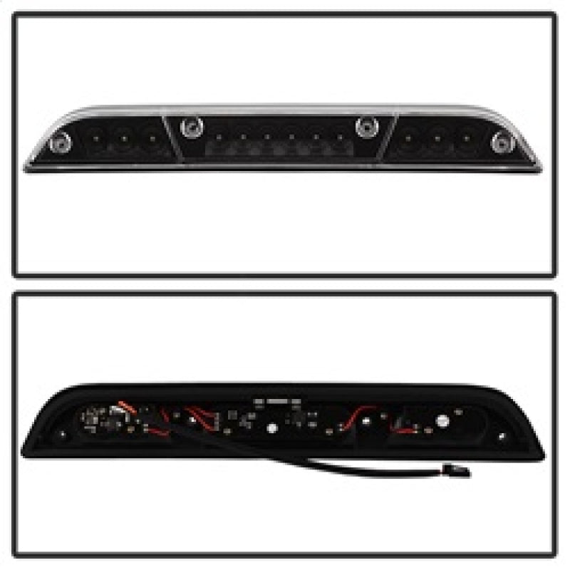 xTune 15-17 Ford F-150 (Not LED Brake/BLIS Tail Compat.)LED 3RD Brake Lght Blk BKL-JH-FF15015-LED-BK Brake Lights SPYDER