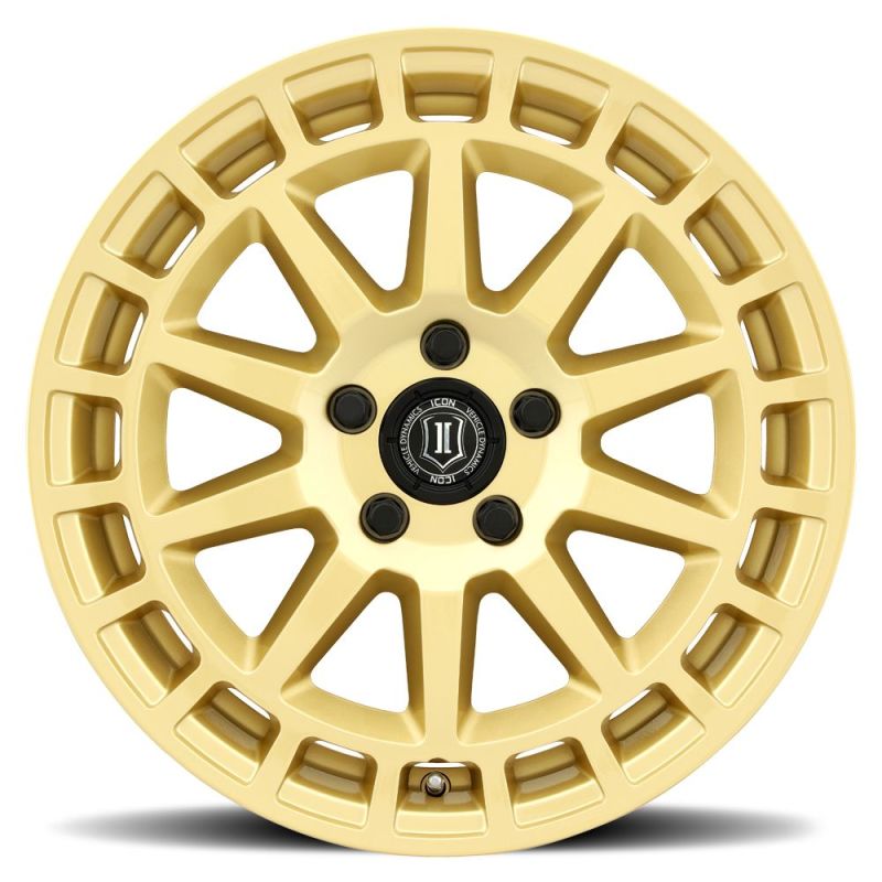 ICON Alloy Journey 17x8 / +38 Offset / 5x100 - Gloss Gold Wheels - Cast ICON