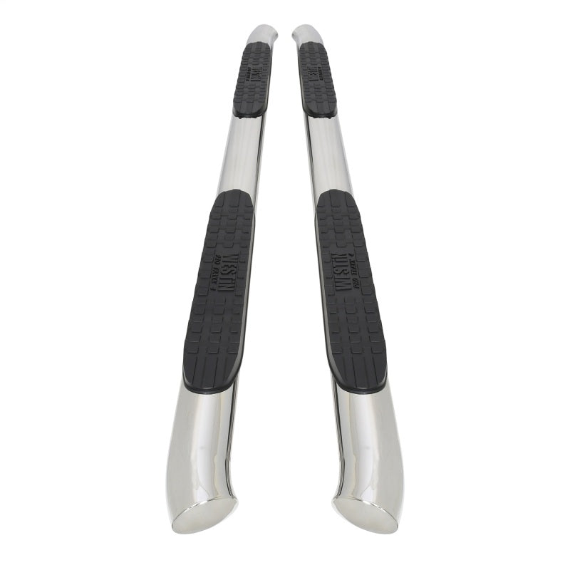 Westin 2005-2018 Toyota Tacoma Double Cab PRO TRAXX 4 Oval Nerf Step Bars - SS Nerf Bars Westin