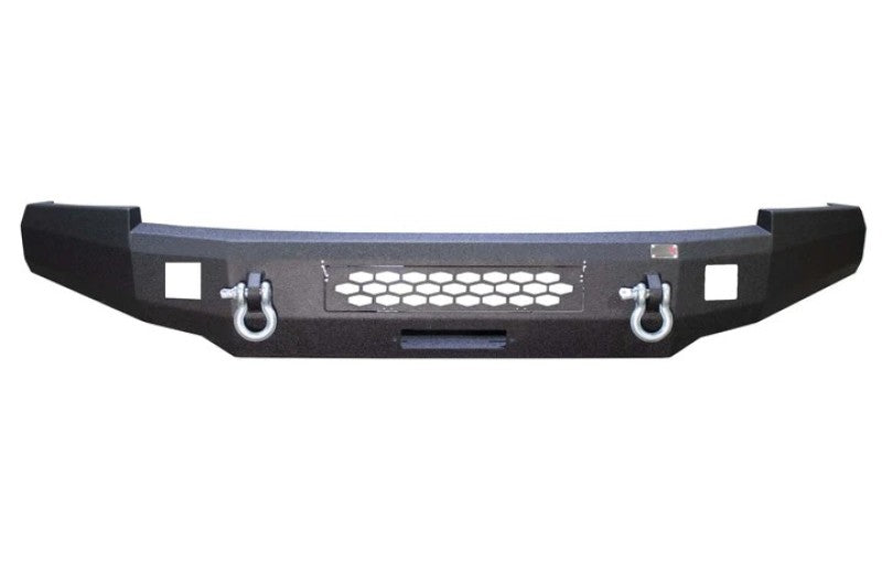 Fishbone Offroad 07-13 Chevy Silverado 1500 Front Bumper - Black Bumpers - Steel Fishbone Offroad