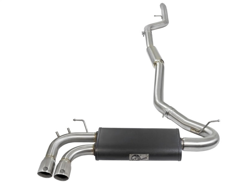 aFe MACHForce XP Exhausts Cat-Back SS-304 w/ Polished Tips 12-16 BMW 328i/428i (F30/F32) (t) N20 Catback aFe