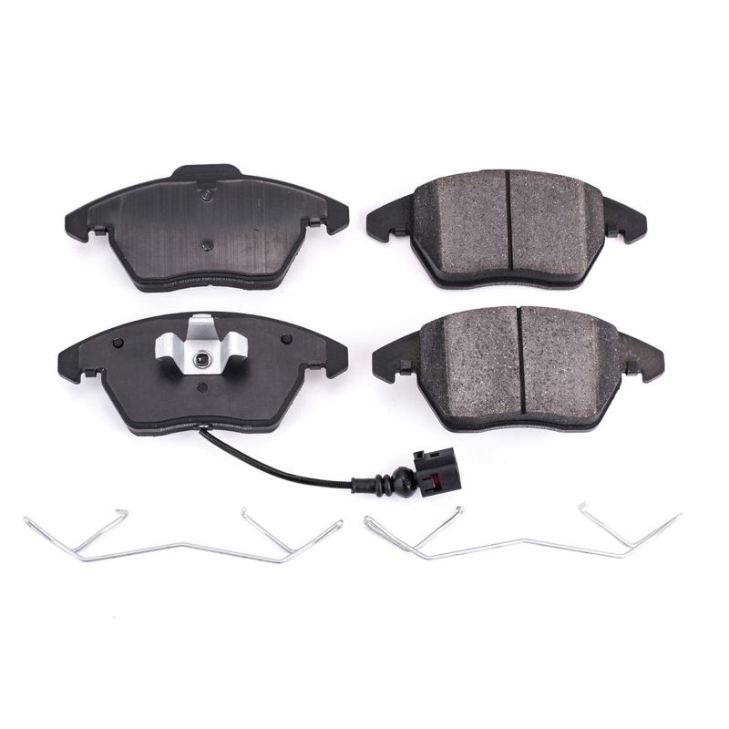 Power Stop 06-13 Audi A3 Front Z17 Evolution Ceramic Brake Pads w/Hardware Brake Pads - OE PowerStop