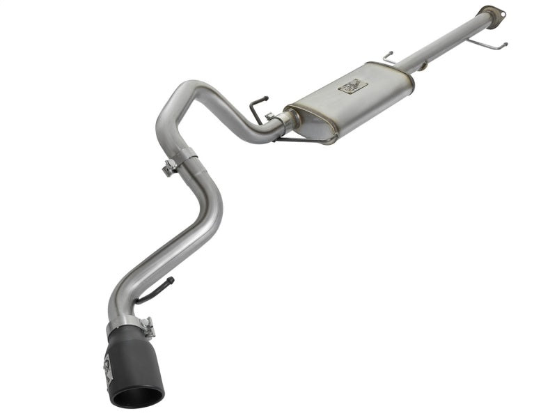 aFe MACH Force Xp 2.5in SS Cat-Back Single Side Exit Exhaust w/Black Tips 07-14 Toyota FJ Cruiser Catback aFe