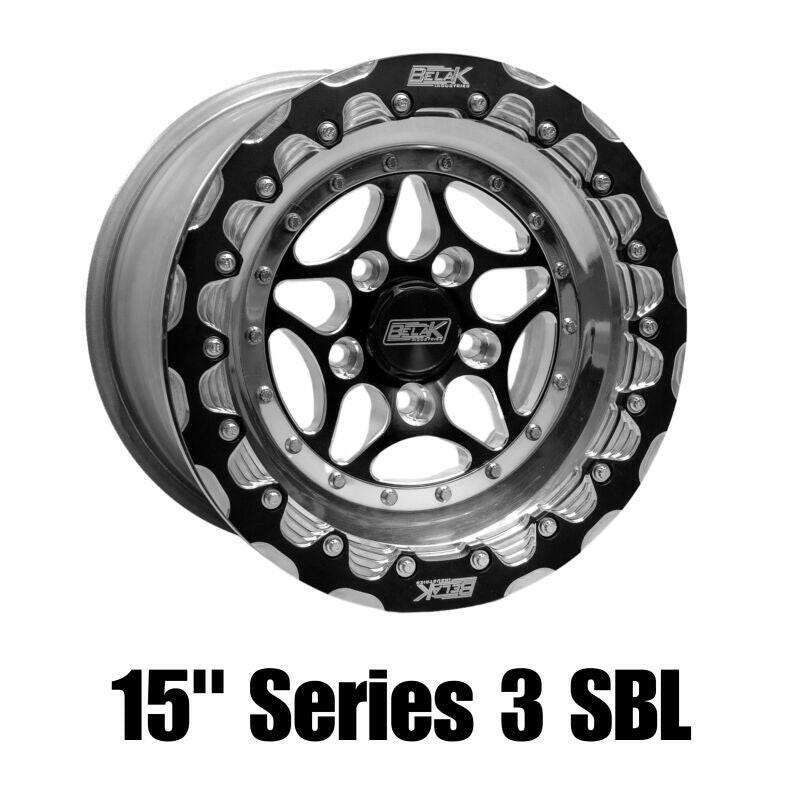 Belak 15x8 / 5in BS / 5x4.75 BP / High Pad / Series 3 Wheel - Single Beadlock Wheels - Forged Belak Wheels
