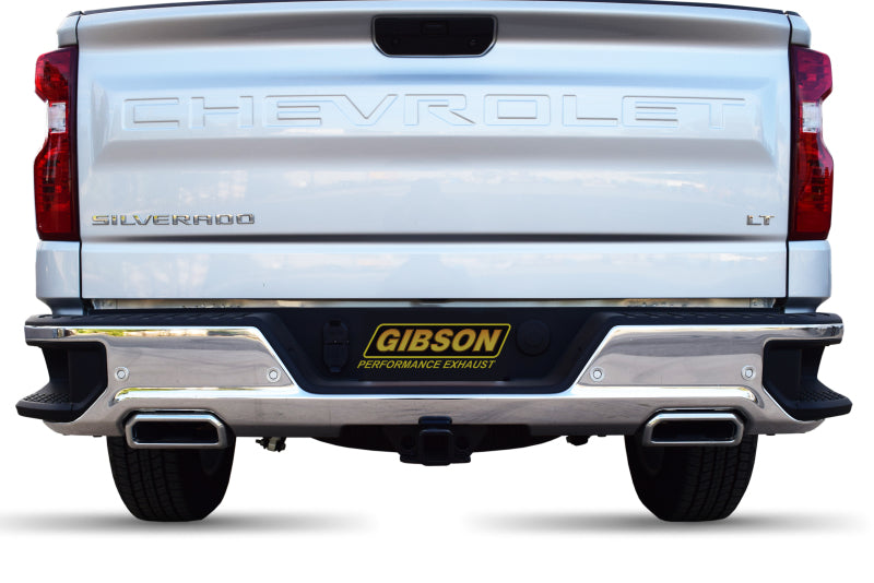Gibson 19-24 GMC Sierra 1500 Denali 6.2L 3in/2.5in Cat-Back Dual Split Exhaust - Stainless Catback Gibson