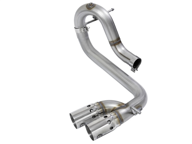 aFe Rebel Series DPF-Back 3in Side Exit SS Exhaust w/ IC Polished Tips 2016 GM Colorado/Canyon 2.8L DPF Back aFe