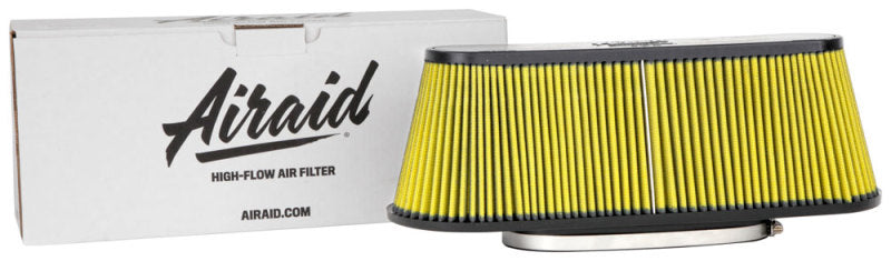 Airaid Universal Air Filter - 8-5/8in FLG x 17-9/16x5-9/16in B x 15-1/16x3-1/16in T x 6in H Air Filters - Universal Fit Airaid