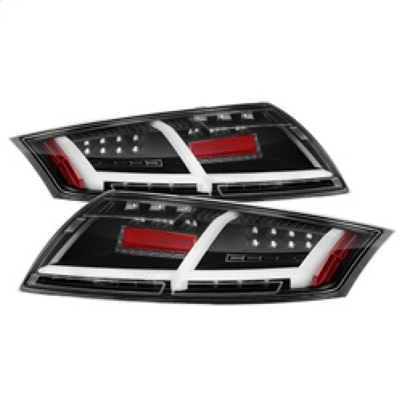 Spyder Audi TT 07-12 LED Tail Lights Black ALT-YD-ATT07-LED-BK Tail Lights SPYDER