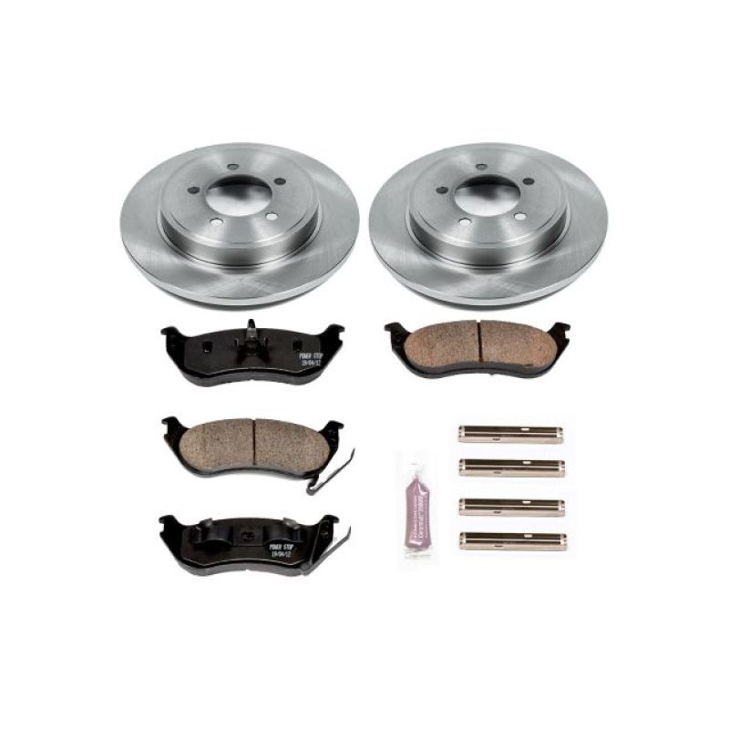 Power Stop 06-10 Ford Explorer Rear Autospecialty Brake Kit Brake Kits - OE PowerStop