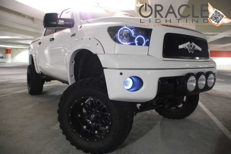 Oracle 07-11 Toyota Tundra Pre-Assembled Headlights - Black Housing - w/ BC1 Controller Headlights ORACLE Lighting