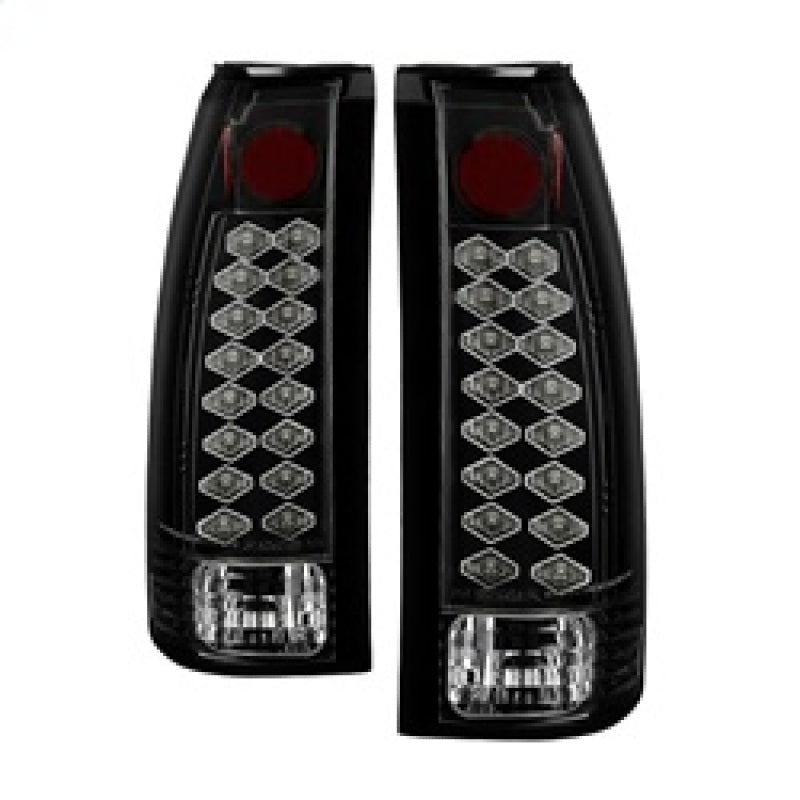 Spyder Chevy C/K Series 1500 88-98/Blazer 92-94 LED Tail Lights Blk ALT-YD-CCK88-LED-BK Tail Lights SPYDER