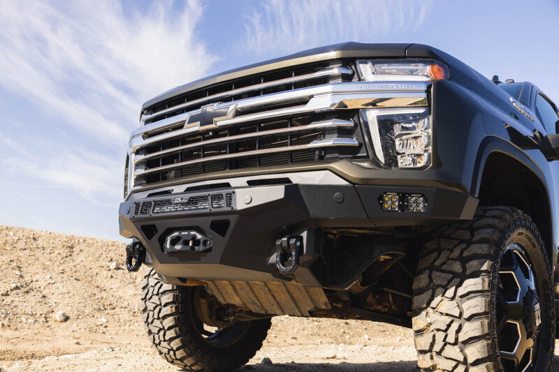 DV8 Offroad 20-23 Chevrolet Silverado 2500/3500 Spec Series Front Bumper w/ Winch Bumpers - Steel DV8 Offroad