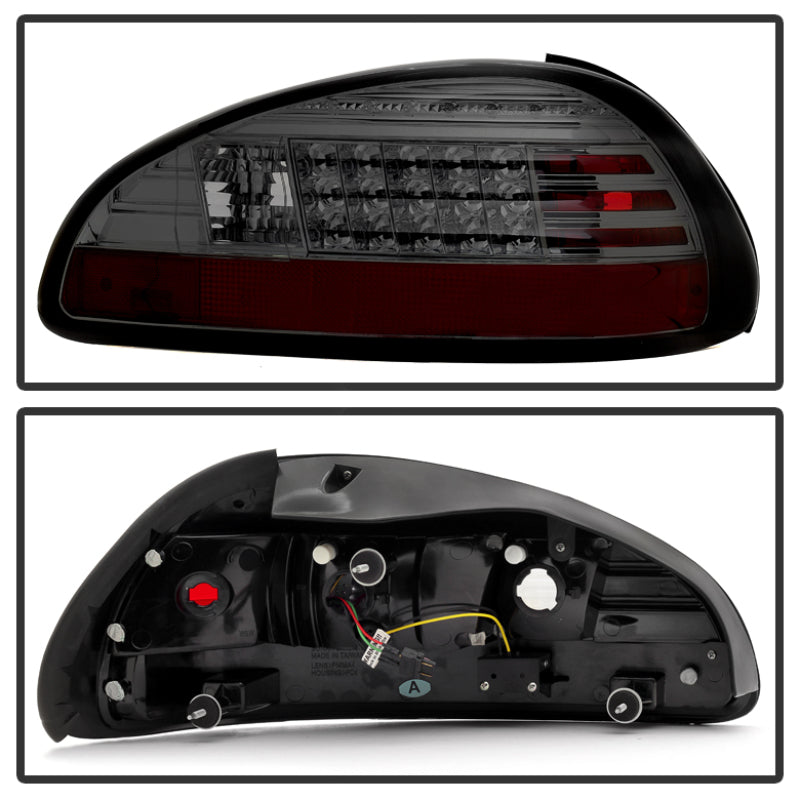 Spyder Pontiac Grand Prix 97-03 LED Tail Lights Smoke ALT-YD-PGP97-LED-SM Tail Lights SPYDER