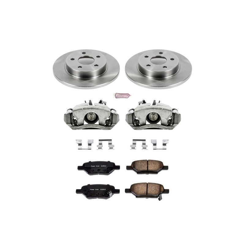 Power Stop 05-08 Chevrolet Cobalt Rear Autospecialty Brake Kit w/Calipers Brake Kits - OE PowerStop