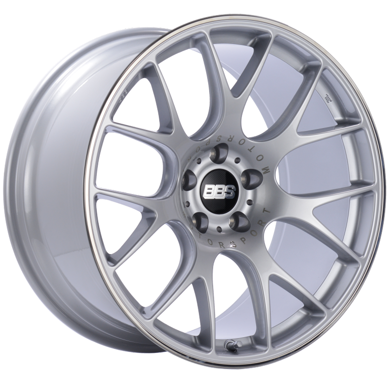 BBS CH-R 20x10.5 5x115 ET25 CB71.4 Diamond Silver Polished Rim Protector Wheel Wheels - Cast BBS