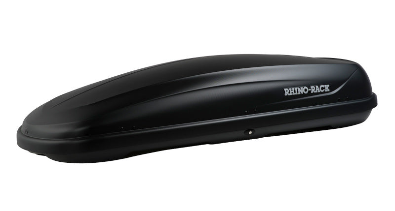 Rhino-Rack Masterfit 530L Cargo Roof Box w/ 3 Load Securing Straps - Black Cargo Boxes & Bags Rhino-Rack