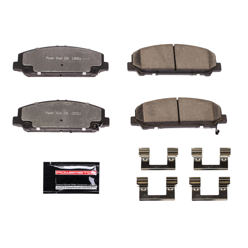 Power Stop 05-10 Infiniti QX56 Front Z36 Truck & Tow Brake Pads w/Hardware Brake Pads - Performance PowerStop