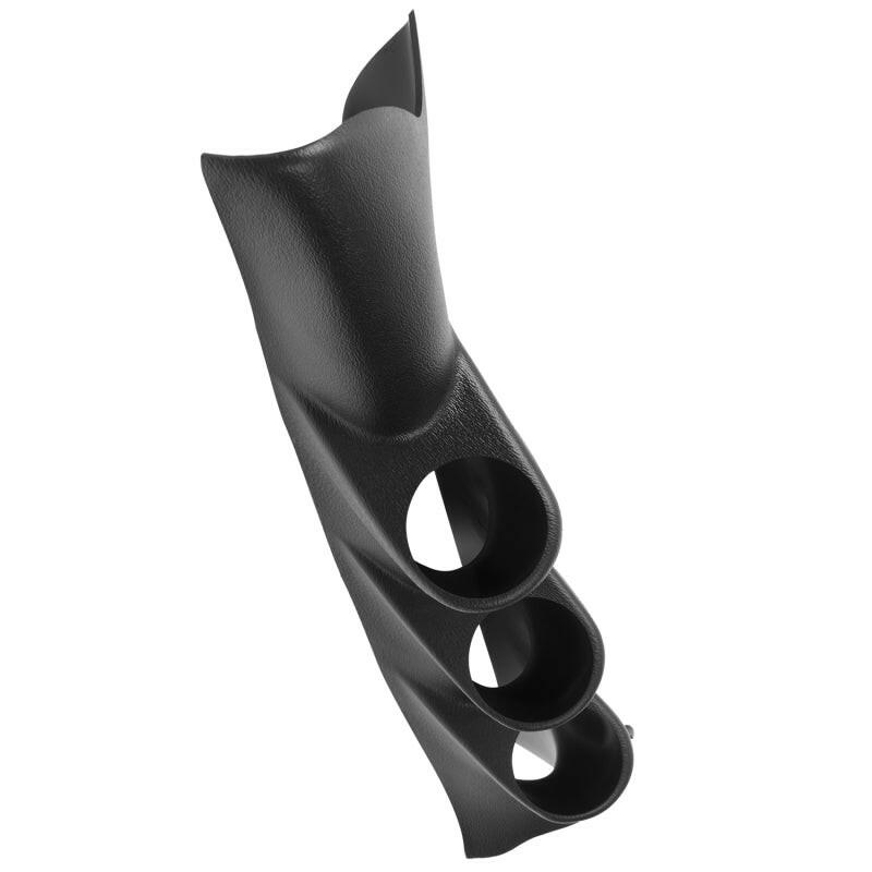 Autometer 02-03 Ford F150 (Not HD Model ) Black Triple Pilillar Gauge Pods AutoMeter