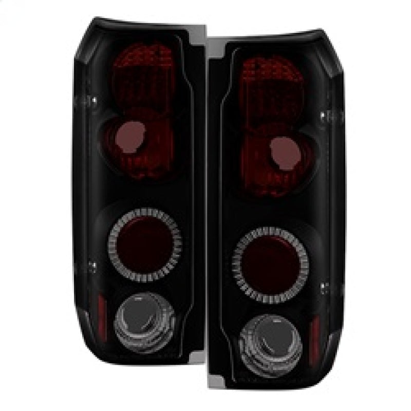 Spyder Ford F150 87-96/Ford Bronco 88-96 Euro Style Tail Lights Black Smoke ALT-YD-FF15089-BSM Tail Lights SPYDER