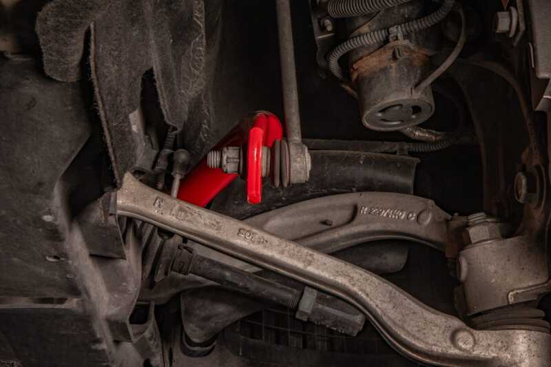 UMI 16-24 Chevrolet Camaro Suspension Stabilizer Bar - Red Sway Bars UMI Performance