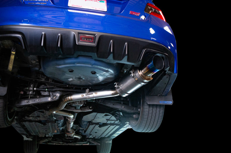 Revel 15-21 WRX/STi 11-14 WRX STi 08-14 WRX Ultra Ti Titanium Single Exit Catback Exhaust Catback Revel