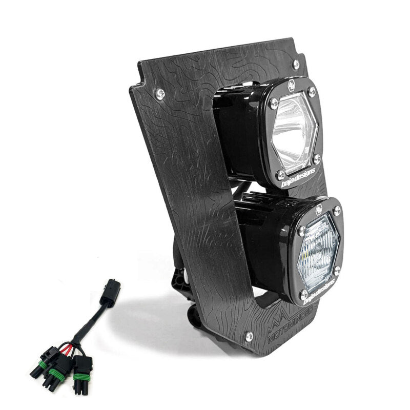 Baja Designs 24-25 Husqvarna FE-S Dual S1 Gemini (D/C) LED Headlight Kit w/ Hi-Low Harness - Clear Headlights Baja Designs