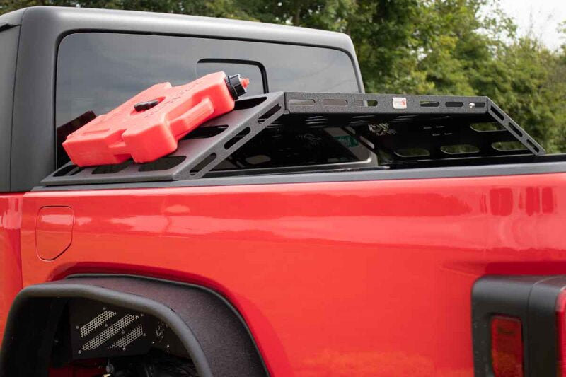 Fishbone Offroad 2020+ Jeep Gladiator Bed Storage Rack Steel Powdercoat Storage Racks Fishbone Offroad