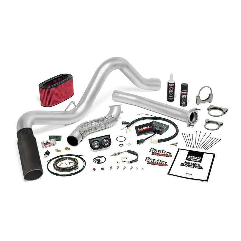 Banks Power 95.5-97 Ford 7.3L Man Stinger System - SS Single Exhaust w/ Black Tip Performance Packages Banks Power