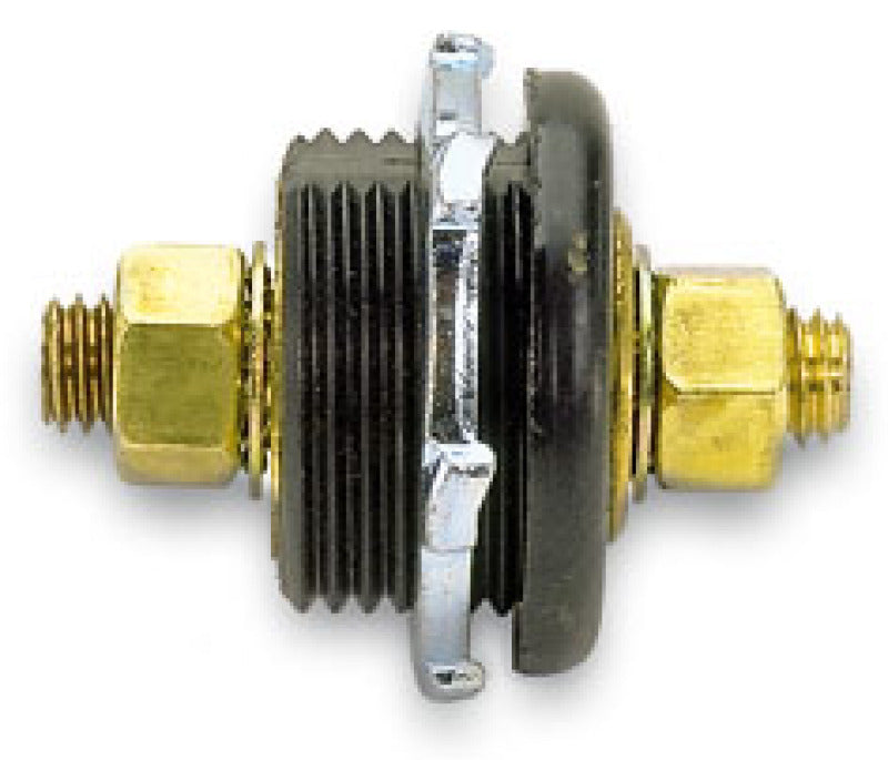 Moroso Thru-Panel Connector - Black (Use w/Part No 74170/74172) - Single Hardware Kits - Other Moroso