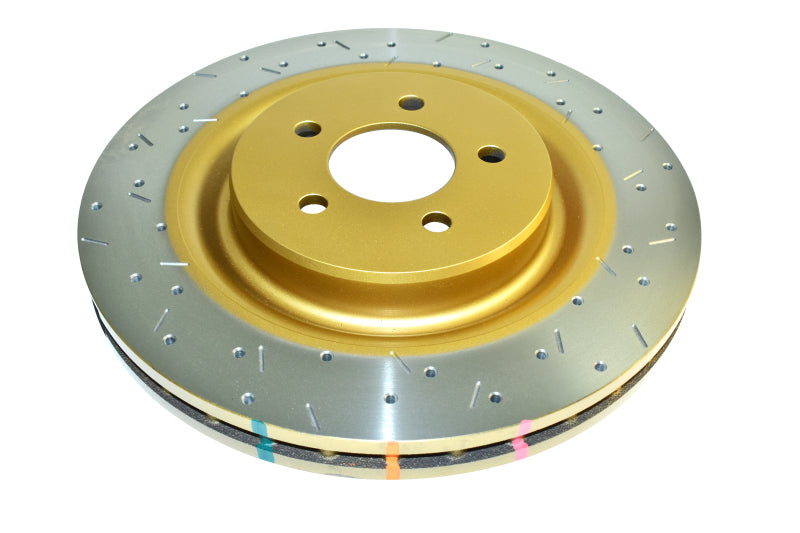DBA 00-06 Mitsubishi Montero Rear 4000 Series Drilled & Slotted Rotor Brake Rotors - Slot & Drilled DBA