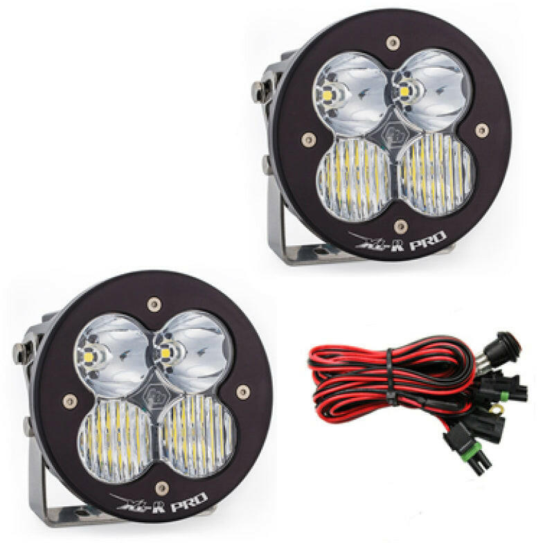 Baja Designs XL R Pro Series Driving Combo Pattern Pair LED Light Pods - Clear Light Bars & Cubes Baja Designs
