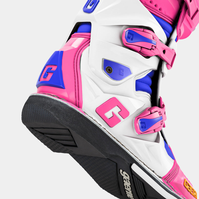 Gaerne SG12 Limited Edition Shockwave MX Multi Color Size 10 Motorcycle Boots Gaerne