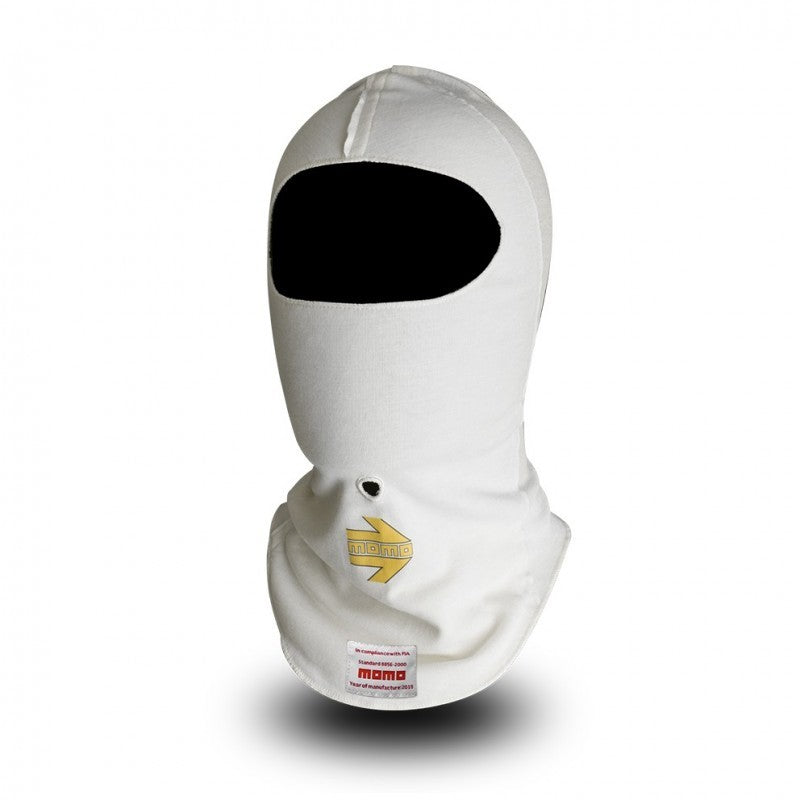 Momo Comfort Tech Balaclava One Size (FIA 8856-2000)-White Racing Suits MOMO