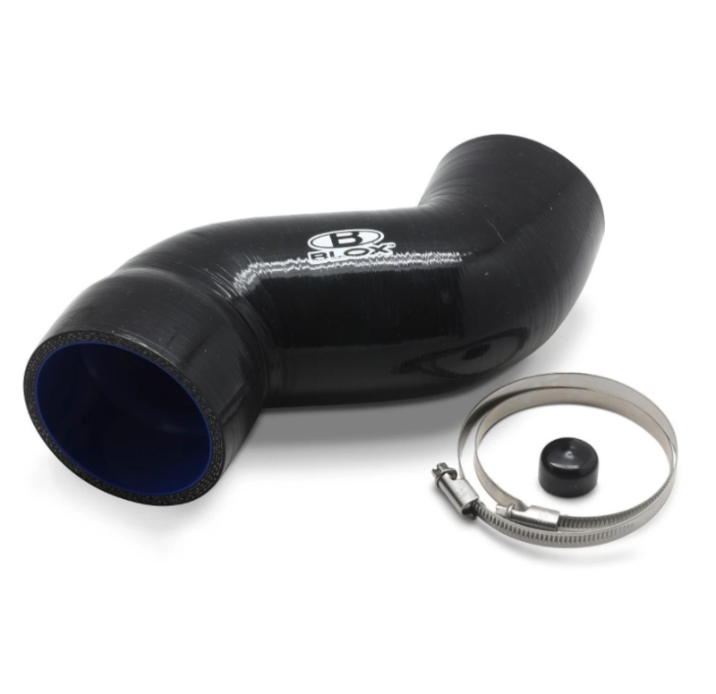 BLOX Racing 08-14 WRX / 08-20 STi Air Box Intake Hose - Black Silicone Couplers & Hoses BLOX Racing