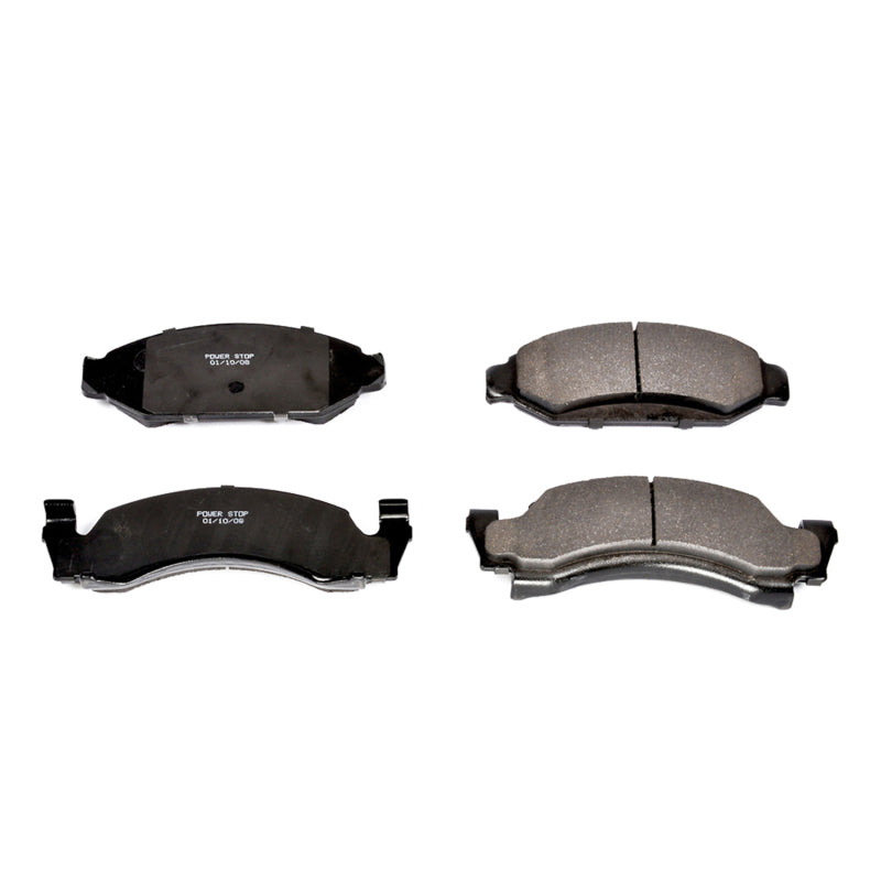 Power Stop 87-93 Ford Bronco Front Z16 Evolution Ceramic Brake Pads Brake Pads - OE PowerStop
