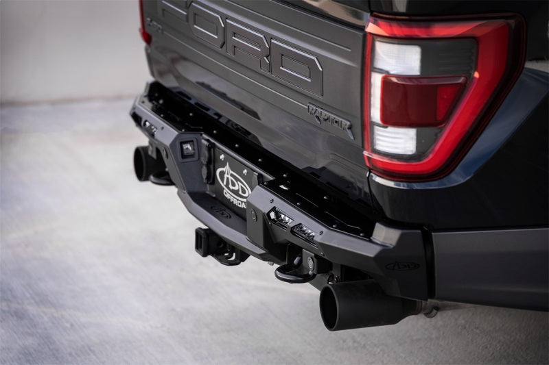 Addictive Desert Designs 21-22 Ford F-150 Raptor Phantom Rear Bumpet Bumpers - Steel Addictive Desert Designs