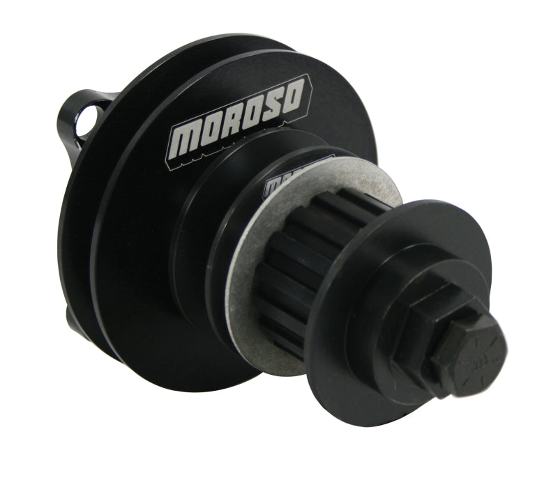 Moroso Ford Small Block (4 Bolt) Dry Sump & Vacuum Pump Drive Kit - Flange Style w/Pulleys Vacuum Pumps Moroso
