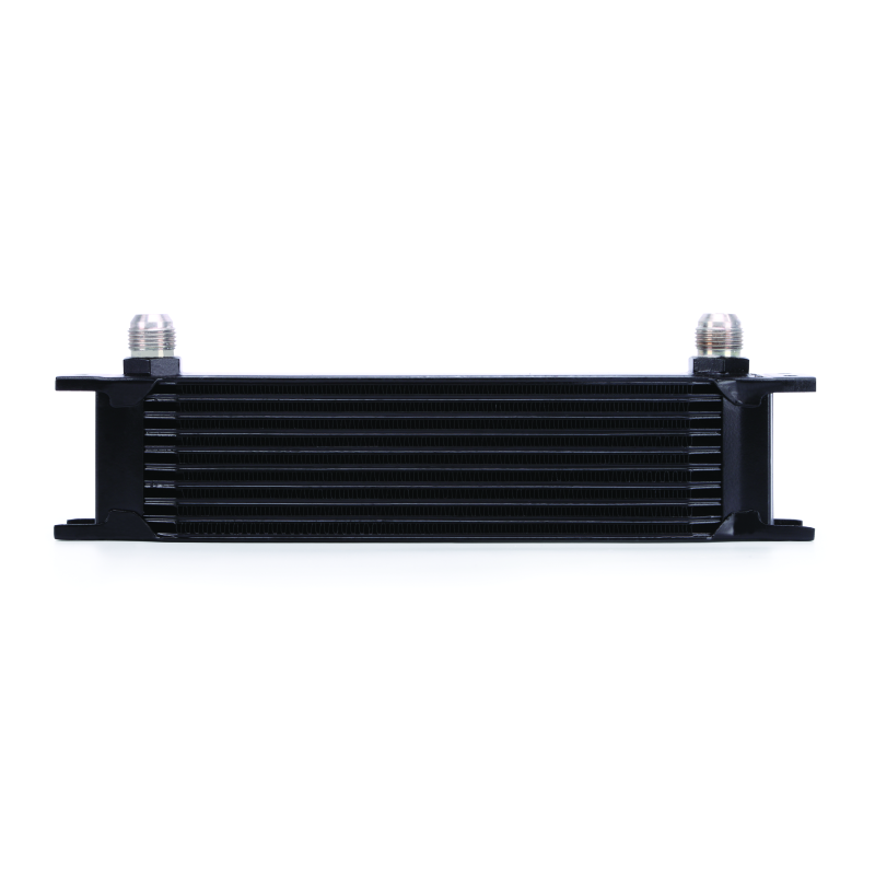 Mishimoto Universal 10 Row Oil Cooler - Black Oil Coolers Mishimoto